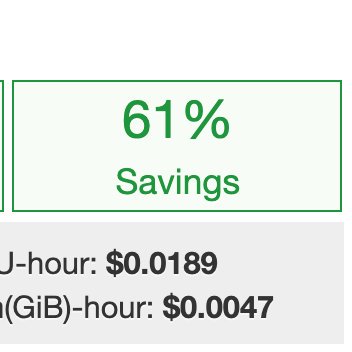 Minion-manager was enabled to two clusters running a total of 73 #spotinstances as #Kubernetes worker nodes. #AWS reports that the savings were ~60%. You can give it a shot too: github.com/keikoproj/mini…