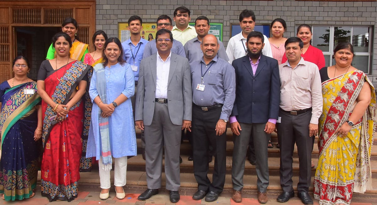 SahyadriMBA's tweet photo. @SahyadriMBA has begun with @KPMG GDC the first placement of the year.
Badri Subbarao Bangaru, Executive Director, Lakshmi Venkatesh, Manager, Human Resource and Muhammad Umar, Senior Executive HR, KPMG Global Delivery Centre, Bangalore, India are hosting the placement drive. https://t.co/W8xtas0dJp