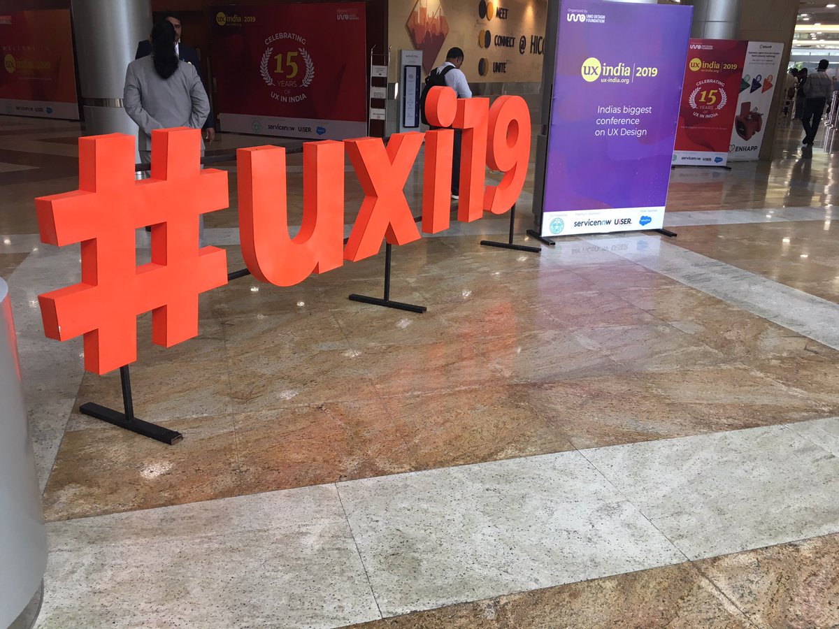 kernel_kumar's tweet image. When the love for your work take you places, meet new people, share learning and elevate. #uxi19 @uxindiaconf #design4vr