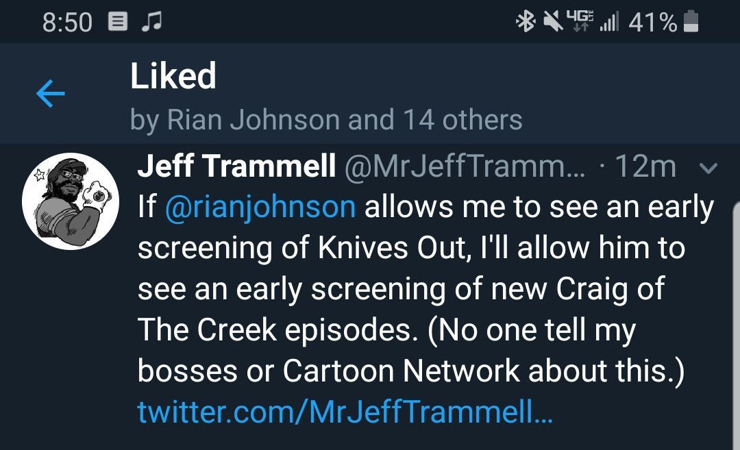 Jeff Trammell On Twitter My Dm S Are Open Mr Johnson This Is