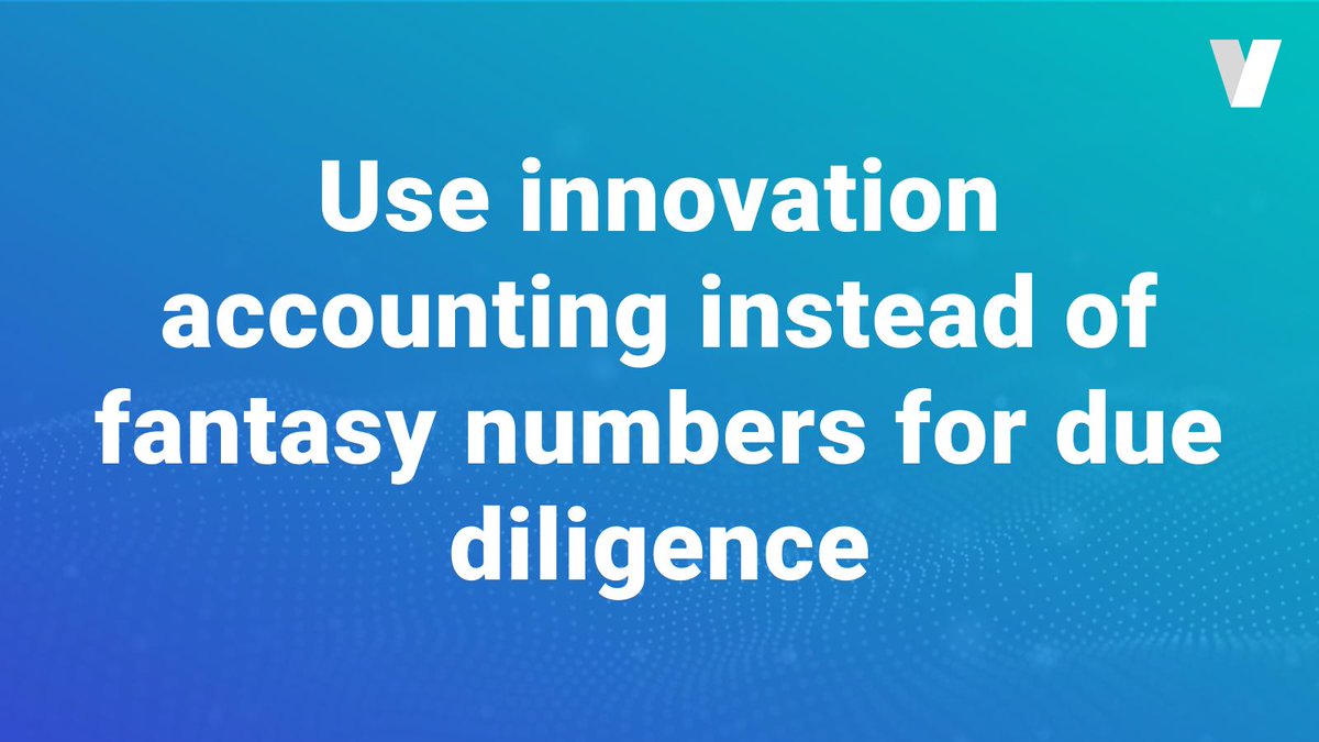 vencortexHI's tweet image. Ever wondered what fantasy numbers like TAM or your projections mean in an era of disruption? NOTHING! Use innovation accounting measures for due diligence instead!
#corporateventuring #innovationaccounting #vencortex #hybridintelligence #AI #disruption #venturecapital