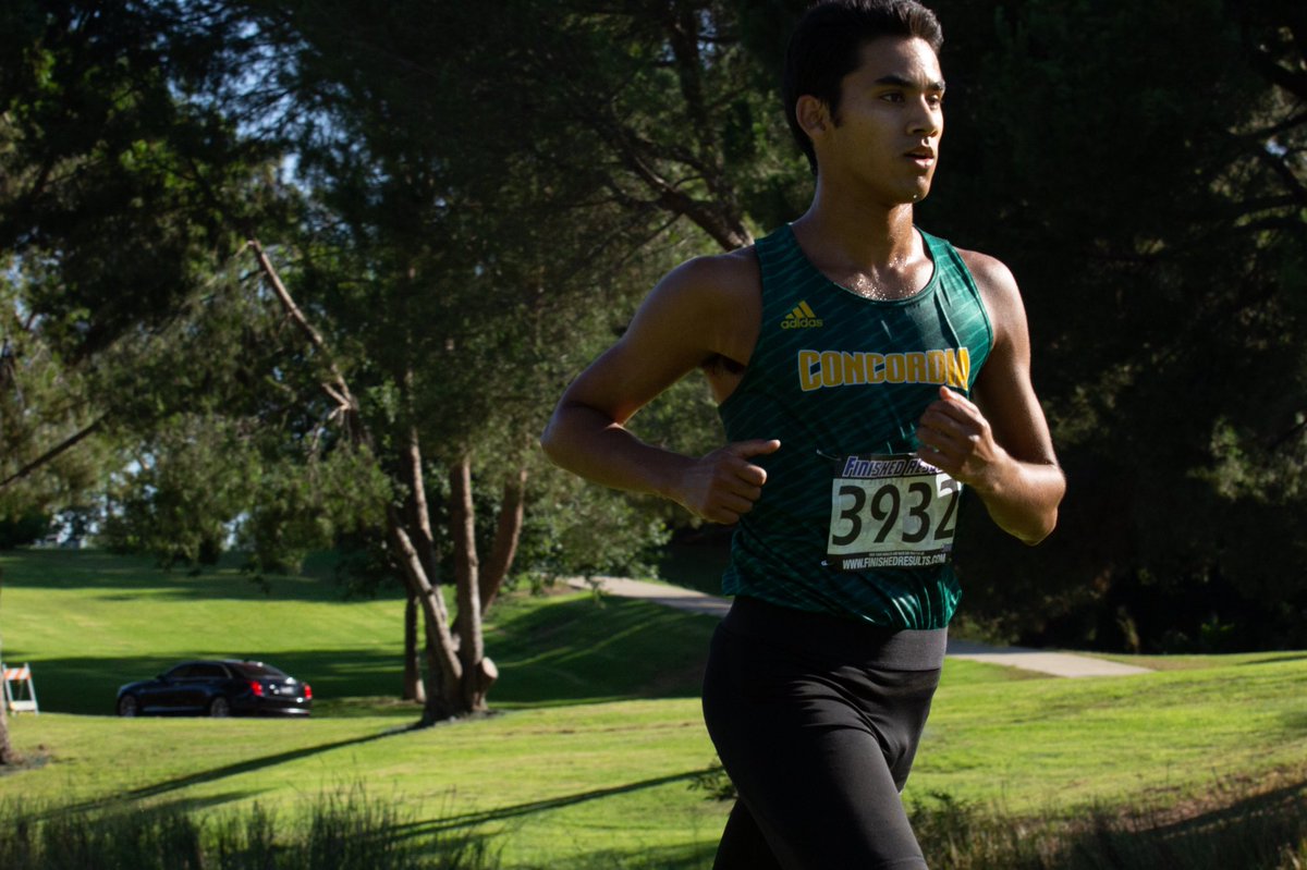 CUITFXC's tweet photo. For #MondayMotivation we celebrate Sophomore, Matthew Fonseca’s, award winning #athleteofthemeet race on Saturday at the Biola Invitational. With vast improvements from last year we’re excited to see how the men’s season progresses! #prcity #runfast #feelfast #xc @cuieagles https://t.co/3Kzs8xzWhU