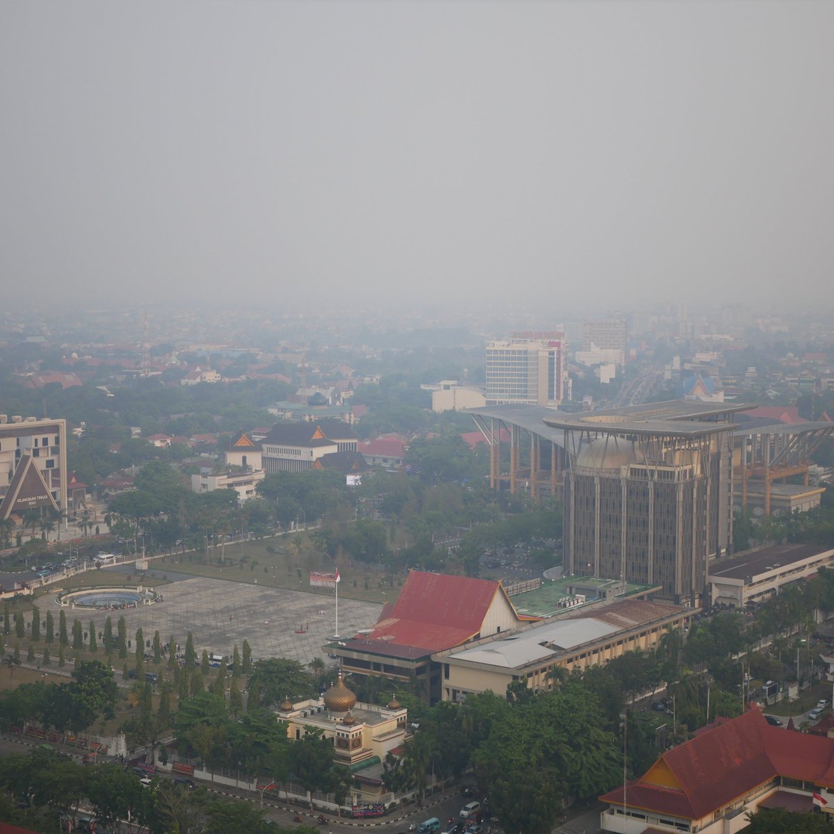 brosispku's tweet photo. 2019 dan kami di Riau masih mengalami bencana asap yang disebabkan korporasi Pembakar Hutan. Please help retweet. Kesehatan jutaan warga terancam. Pemerintah harus lebih keras bertindak! #MelawanAsap #MasihMelawanAsap #SaveRiau https://t.co/h5zvUGxc0J