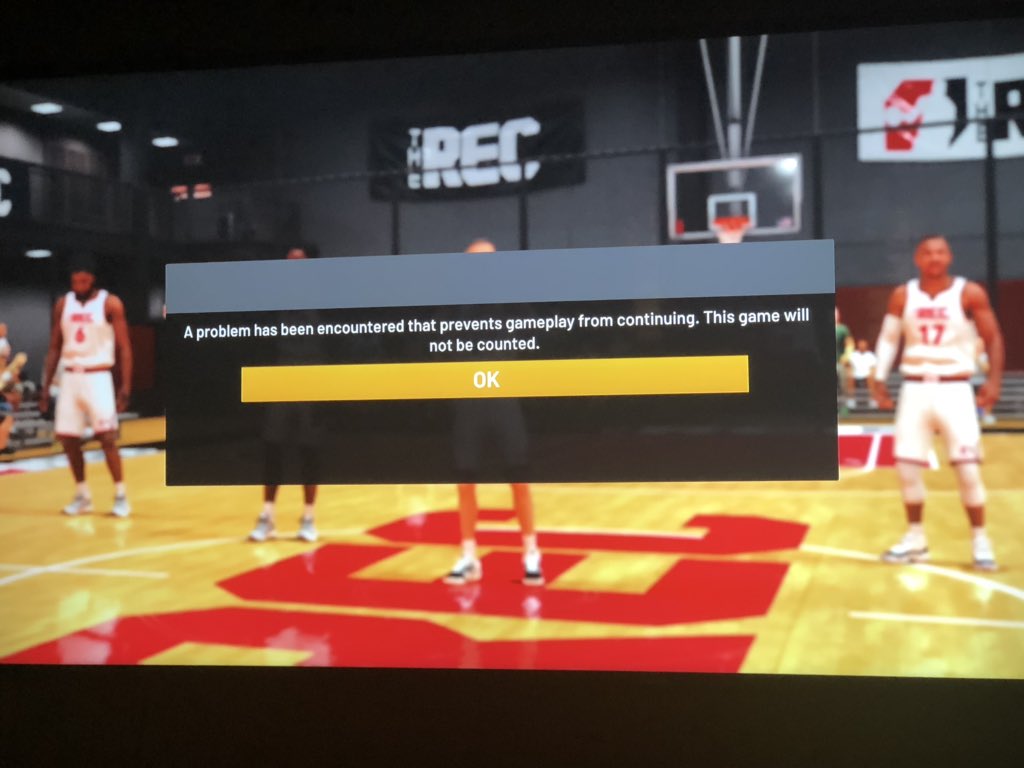 SecretFamily18's tweet photo. I play my best game in the Rec and this happens when the game end #fix2K20 https://t.co/jAr84FPYfU