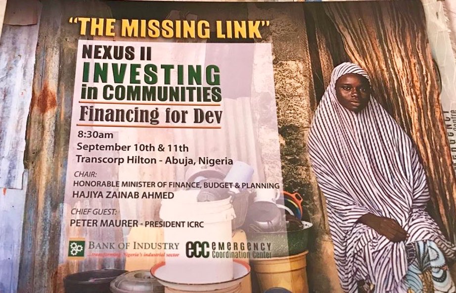 EFillionICRC's tweet photo. Day 3 of @PMaurerICRC visit to #Nigeria starts with a conversation with @yodifiji on the need for collaboration between private sector, government and humanitarians in investing in people and communities affected by conflict

#NigeriaNexusII
@Ecc_Nigeria @BOINigeria https://t.co/4NaQxPPVep
