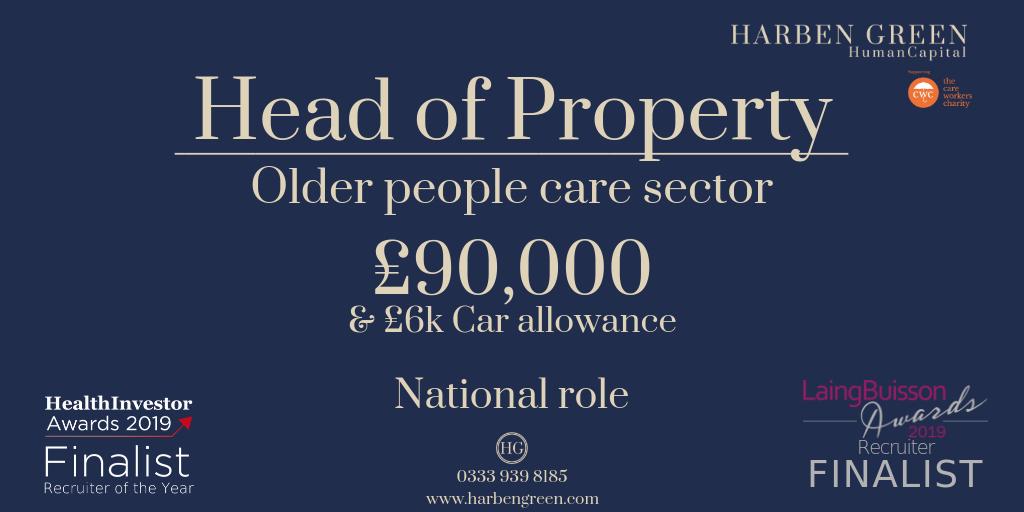 HarbenGreenHC's tweet photo. #TuesdayThoughts Are you or do you know an experienced Property Director/Senior Manager looking for a #career move? 

This is the role they have been waiting for >https://t.co/GNSXD6rCdf

Call Howard on 07792 309378 or email howard.green@harbengreen.com 

#exceptionalpeople #care https://t.co/xLrA6JgY2O
