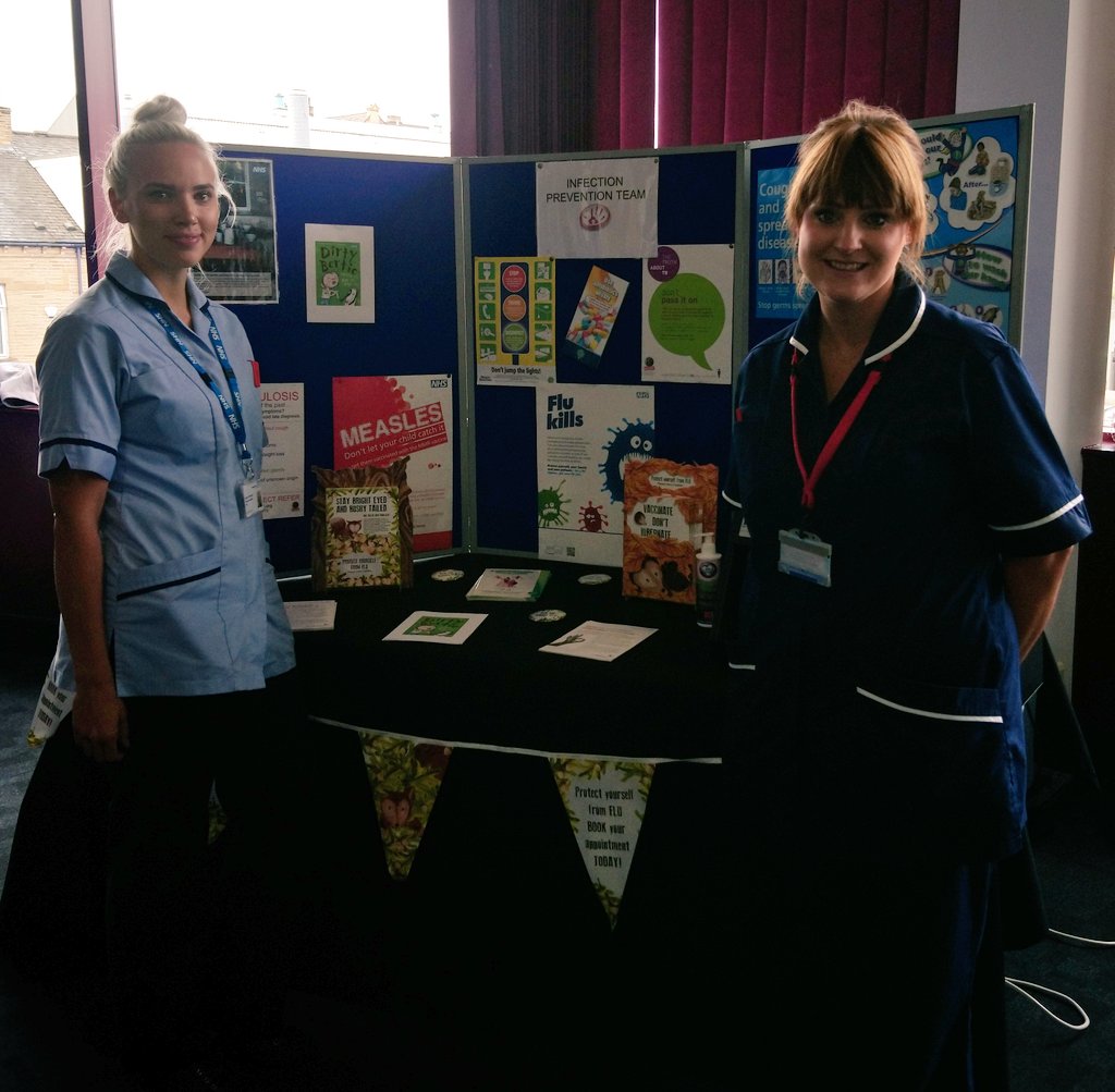 BDCFT's tweet photo. Great buzz at our #AMM19. Lots of stalls for you to find out further info on our services, such as our fantastic Infection Prevention team. Pop by, pick up a leaflet and learn something new! https://t.co/XWjFiQfvIQ