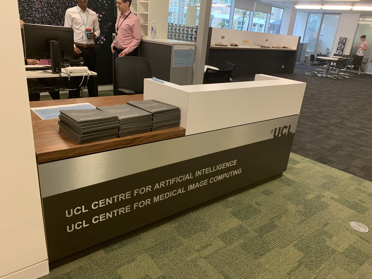 shakir_za's tweet photo. Great to be here to celebrate and see the launch of the new @ucl centre for artificial intelligence 🤩. Great to hear from the centres head @davidobarber and the pro-vice provost for AI @profgeraintrees and to see their great new space 🎉 https://t.co/gHRRVP8CXT #AICentreUCL https://t.co/HWYb2JGX27
