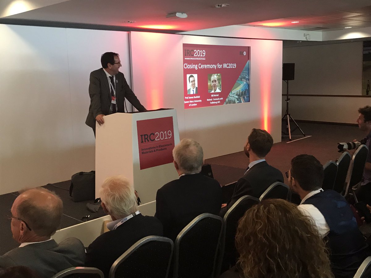 irc2019's tweet photo. Part of the #IRC2019 London Closing Ceremony by Chair @jamesbusfield included awards for students in oral and poster presentations @iom3 https://t.co/r2jzz5pW1D