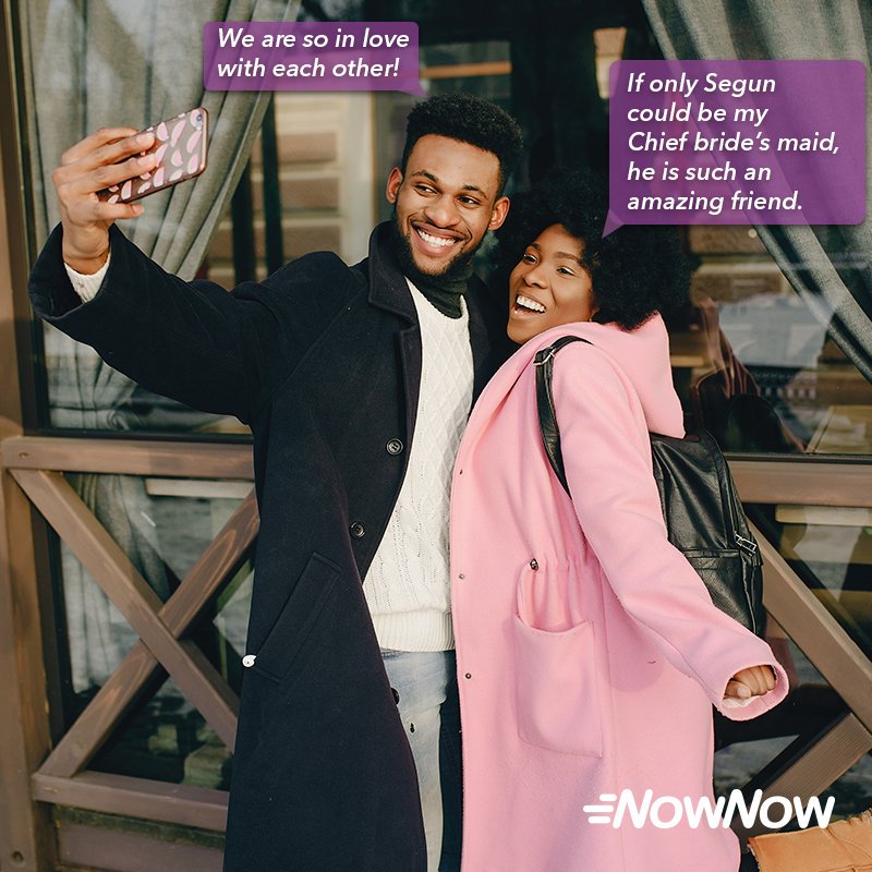 NOWNOWNigeria's tweet photo. Be certain she feels the same way you do before you end up ruining a good friendly relationship. #FriendshipTips #TuesdayTips #FriendshipGoals #TuesdayThoughts #nownow #fastestmobilewallet #thepowerofnow https://t.co/5teB2qy7I9