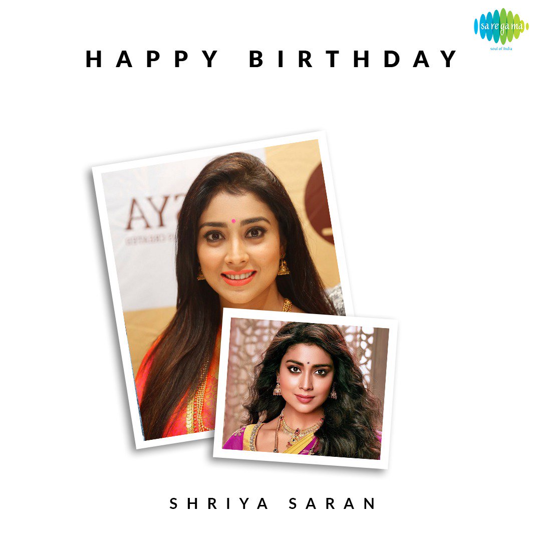 Wishing the very elegant and graceful Shriya Saran a very happy birthday!  