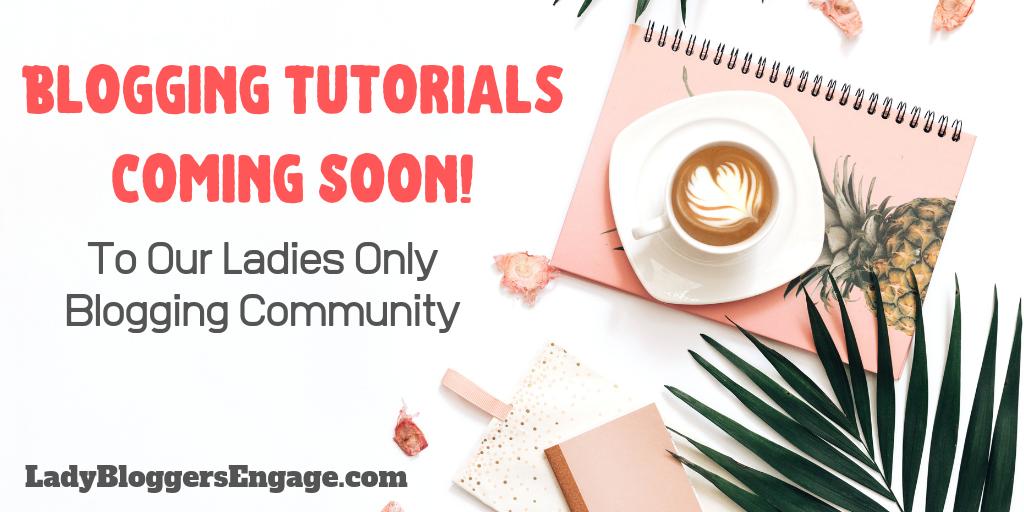 LynneHuysamen's tweet photo. Guess What's Coming Next to @BloggersLady? Blogging Tutorials and we could not be more excited! @ParentingHub1 @LaurenkinghornC @creativersis
Sign up here: https://t.co/wbOAkQJK9T
#ladybloggersengage #ladybloggersconnect #ladybloggerscommunity #bloggingcommunity https://t.co/Xp7LdbECZP