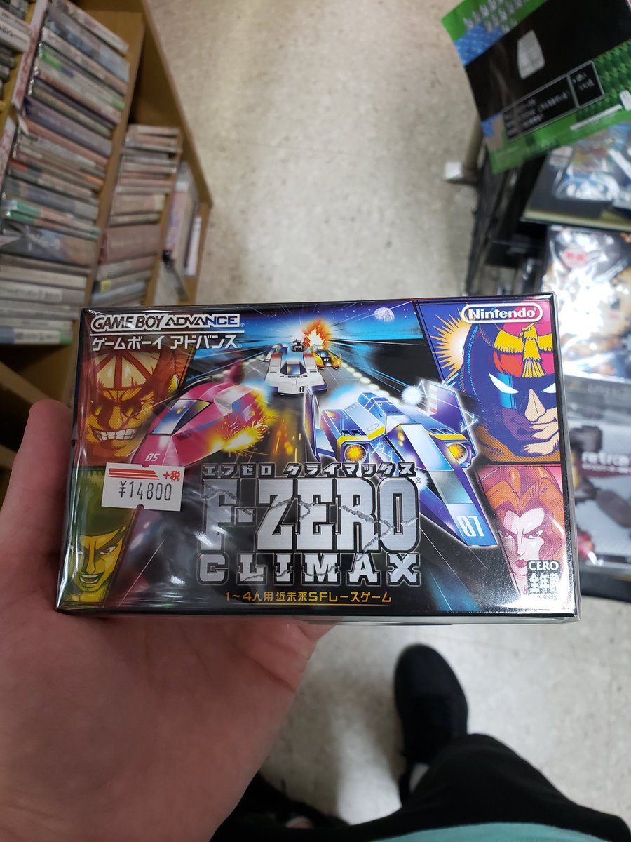 Envy Wizzrobe I M In Disbelief Last Year Both Super Potato Stores Had No F Zero Climax Because It S Really Hard To Find I Just Came To This Super Potato Again