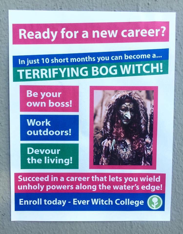 jrbudin's tweet photo. Employment services: So kind of employment are you seeking Jess? 

Me: *unfurls poster and slams on desk* https://t.co/YrDJPgjtJg