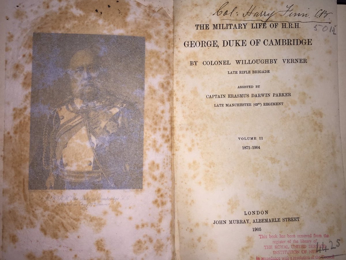 Have been reading the Military Life of HRH, Prince George, the Duke of Cambridge (1819-1904), who I think has been 'misunderestimated' by history. His command-in-chief also covered British colonial wars inc the Afghan campaign as part of the "Great Game"