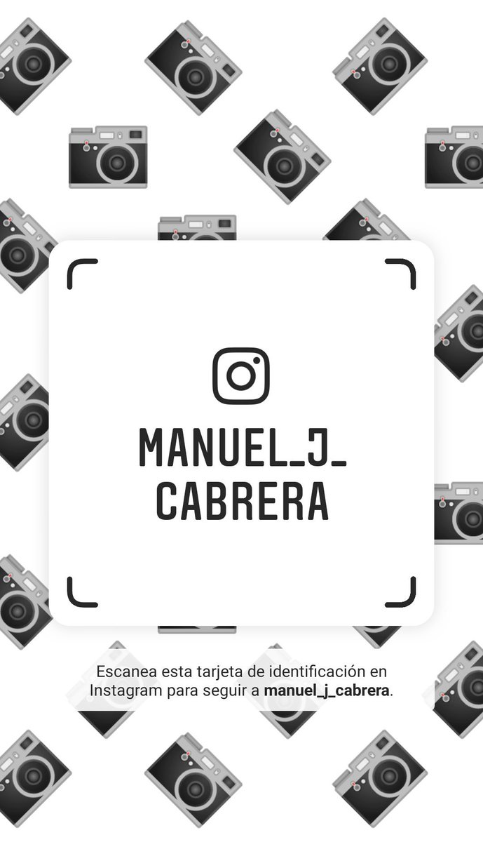 manueljcabrera's tweet photo. ¡Sígueme en Instagram! Nombre de usuario: manuel_j_cabrera
https://t.co/vzPPkeQQEQ https://t.co/wsDbdze3nO