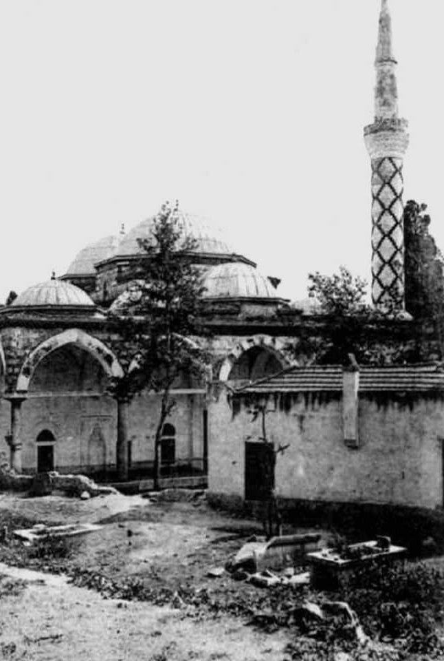 Alaca İmaret Mosque, Selanik (Thessaloniki)Built in 1484 by İshak Paşa, Grand Vizier to Sultan Mehmet the Conqueror. Named after it's multicolor minaret which was torn down after 1912, it is now used as a public building by the occupation municipality.