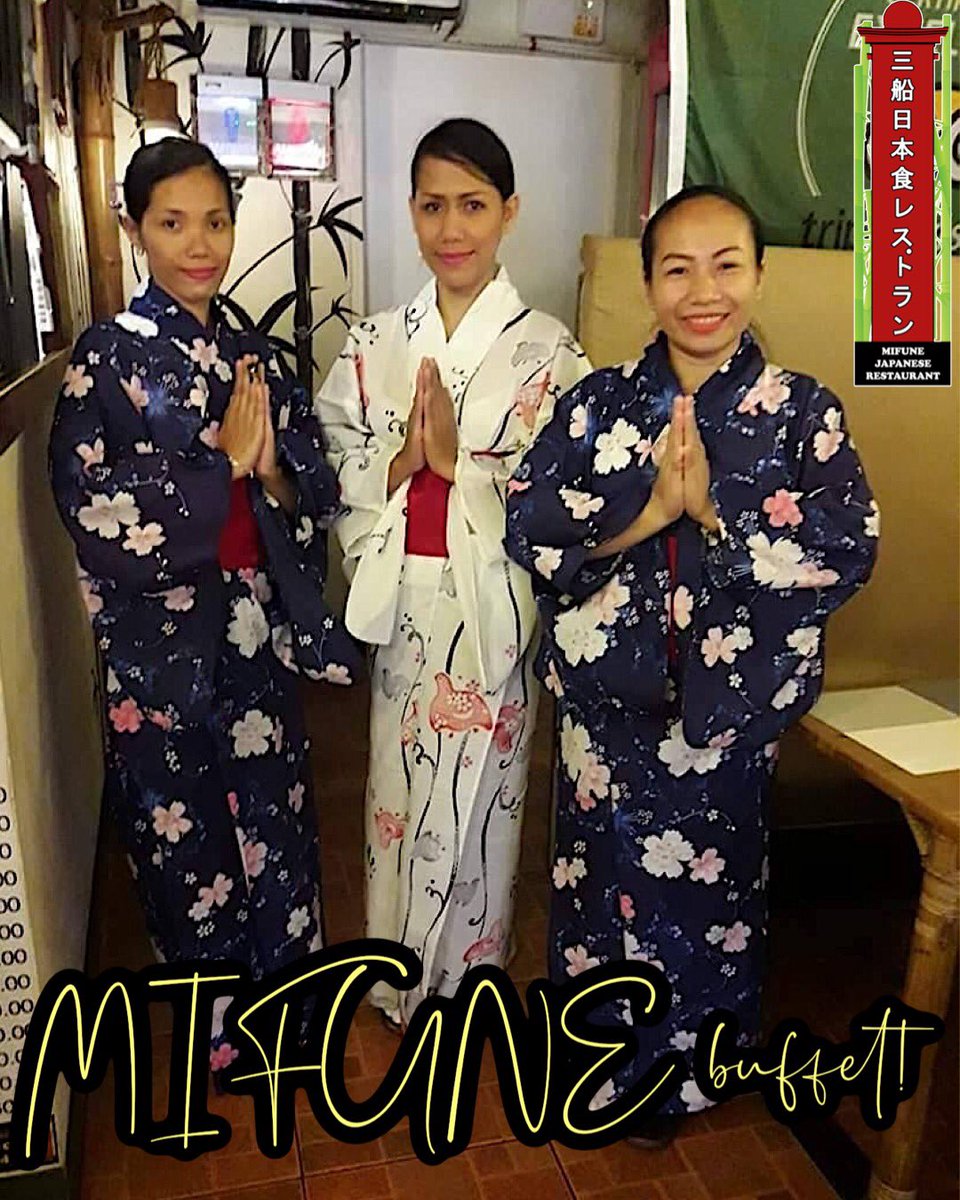 MIFUNEdumaguete's tweet photo. Despite of the two famous town celebrating fiesta…
❗still buffet is going on❗
…#JapaneseBuffet @ affordable price…
👉Come and Dine..🍣🍣🍤🍶
#Php333/head
#NoLeftOver/#NoSharing
• Tuesday & Saturday
#DumaGeTmE
#Dumaguete #MIFUNE https://t.co/b8jTkcLgac