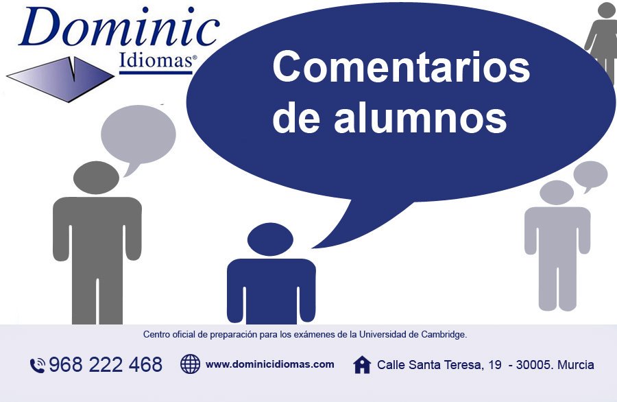 DominicIdiomas's tweet photo. ¡MIRA LO QUE OPINAN DE NOSOTROS!
¡MUCHAS GRACIAS A TODOS! https://t.co/Zz2CCwGrK1  #academia #ingles #idiomas #Murcia https://t.co/OiZvDyv2G2