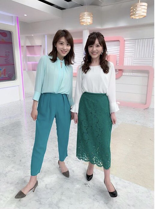 트위터의 ももも 님 郡司恭子 郡司アナ