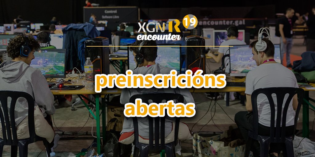 XGNIntermax's tweet photo. ¡Xa están abertas as preinscripcións para asistir á #XGNR2019 ! 🖥✨

¡Non o pensedes dúas veces, a diversión está asegurada!

Vémonos en Silleda do 11 ao 13 de outubro 🥳

Preinscripcións en➡https://t.co/TxLeOegRvY https://t.co/AJQeQ7RPKq