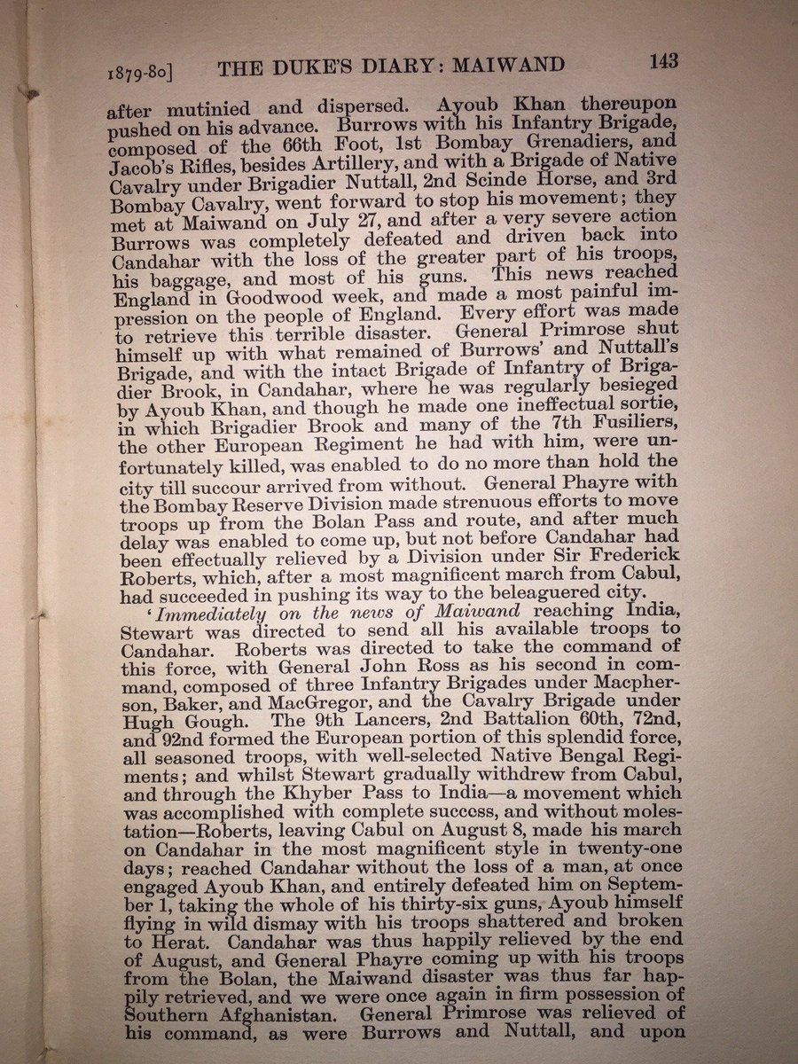 Sir Louis Cavagnari was a British colonial administrator. He made the Treaty of Gandamak in May 1879 with the Afghan Emir. However, in Sept 1879, he & other European diplomats were murdered in an Afghan uprising. After this, an eerily familiar Afghan expedition was made...Caveat