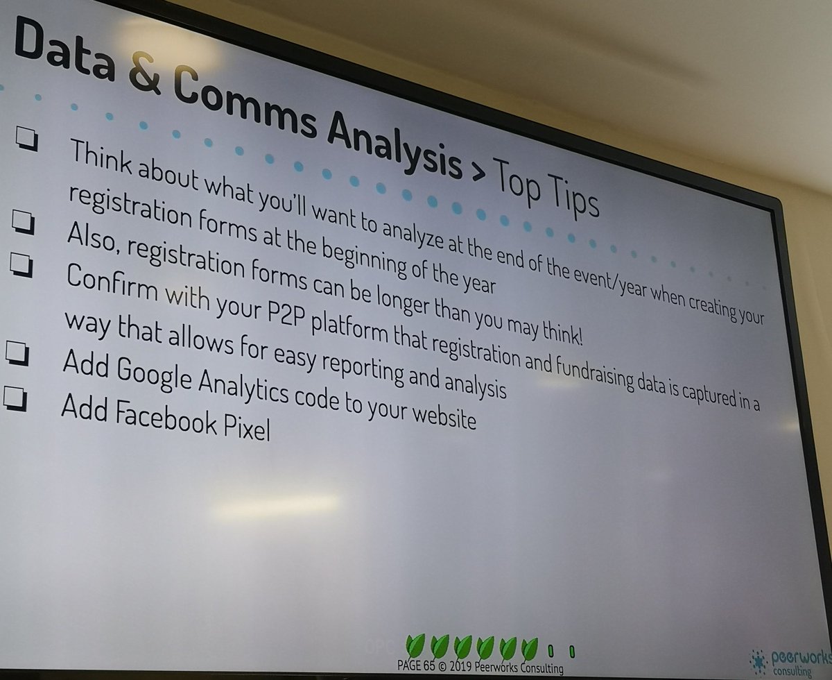 CIoFCommunity's tweet image. Excellent top tips for your data analysis from @Jillian_Stewart at @PeerWorks

Generally you want to keep sign up forms short &amp;amp; sweet. But charities can get away with a couple of extra questions - if they're relevant and will help you engage your supporters. #CommunityFundraising