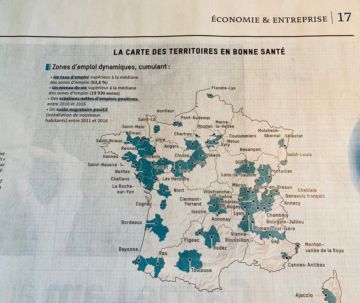 On est là! <a href="/NiortAgglo/">Niort Agglo</a> parmi les territoires en bonne santé par <a href="/lemondefr/">Le Monde</a> . #dynamisme #développement