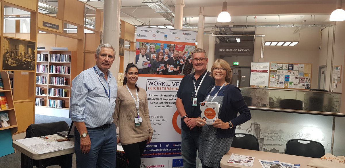 workliveleics's tweet photo. @workliveleic is in #MarketHarborough!! Come and meet the Team in the Library and Indoor Market https://t.co/NYgrble4Ql