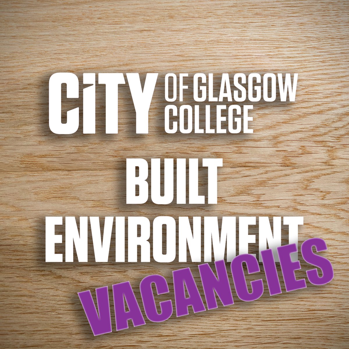 Would you like to be part of our fantastic Built Environment team? We are currently recruiting for a lecturer in Quantity Surveying, check the link for more information: bit.ly/QSVacancy