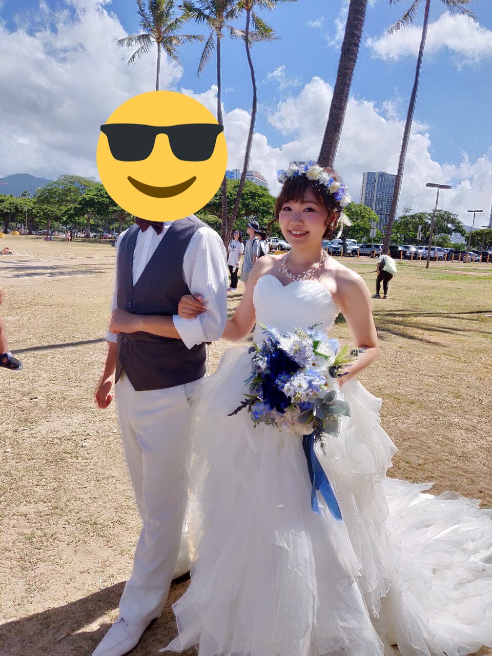 さやか 8 sss 成田から脱出して 夜中に無事に帰宅しました ハワイでは 二度目の結婚ながらに 初めてのウェディングドレスを着てきました 来た時の第一声が 志村の白鳥みたいですね で メイクさんを苦笑いさせたことは後悔してます ハワイ