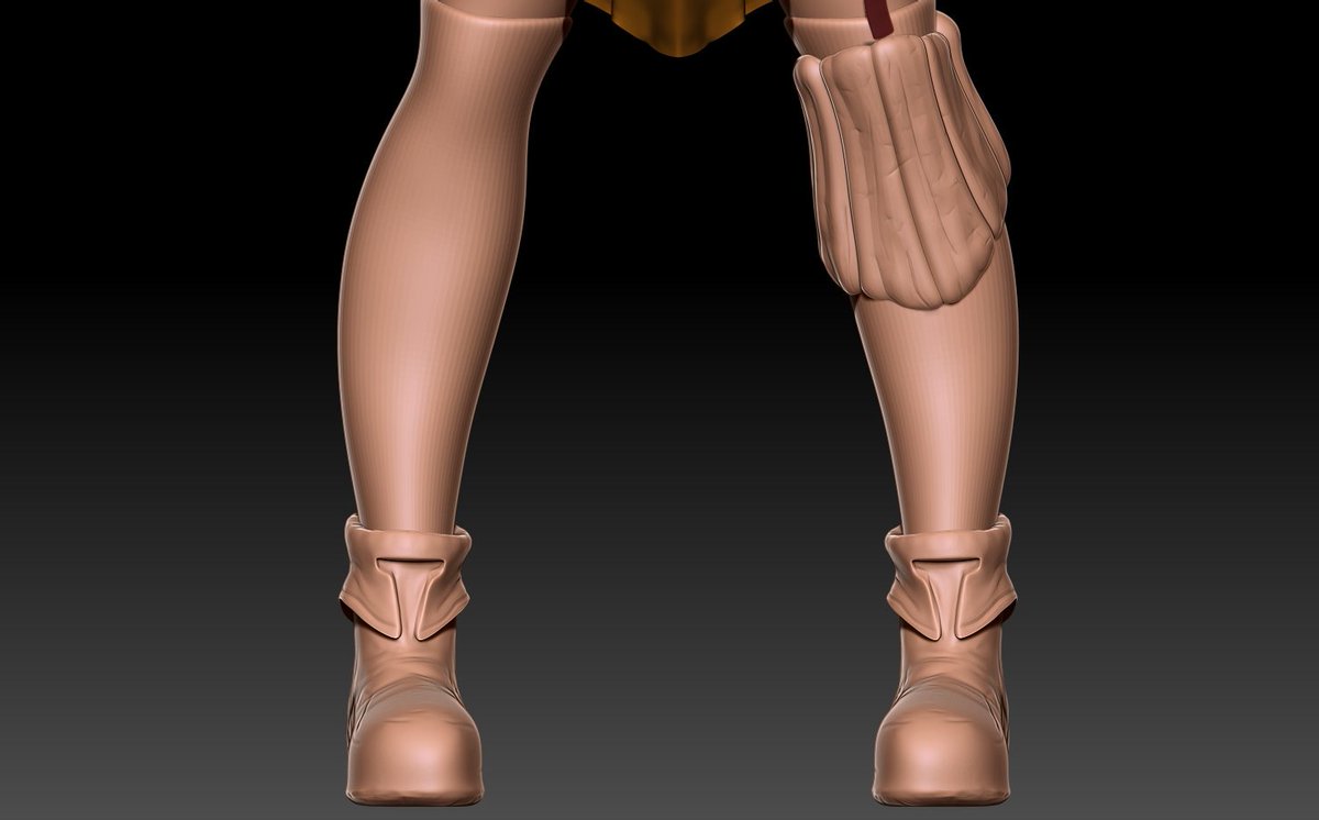 JLionesse's tweet photo. Detailed the boots and added left knee protection https://t.co/kCAo336QG7