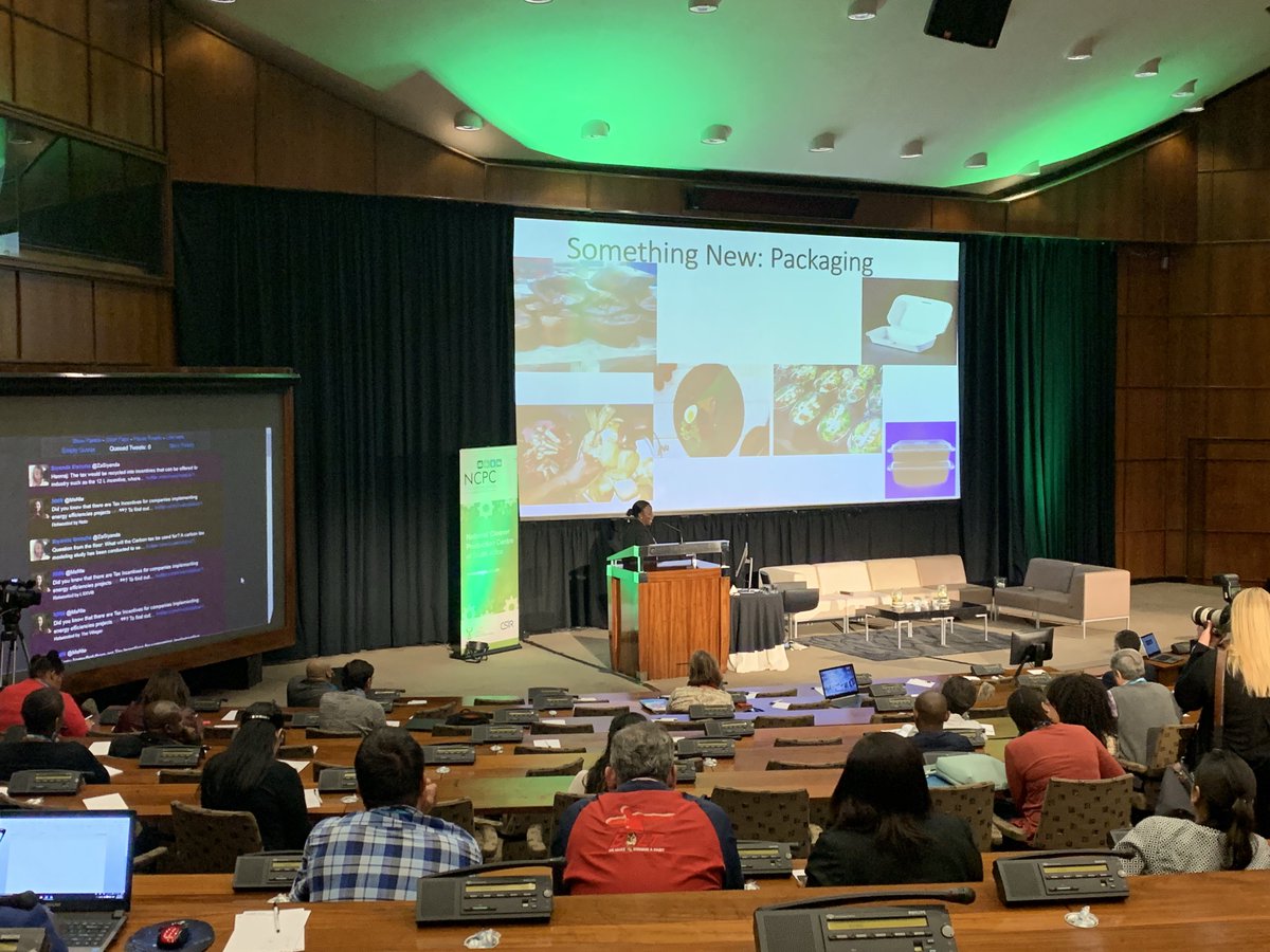 LloydMacfarlane's tweet photo. #circulardesign stories from Ghana at the @NCPC_SA Conference. E-Waste is a challenge that’s becoming an opportunity @UNIDO https://t.co/K8ybfz78RZ
