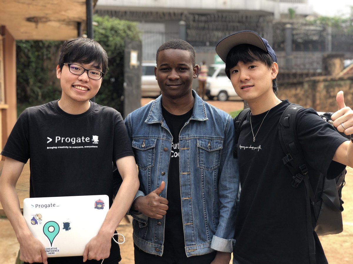 shadracksir's tweet image. Prevelllaged to host @cmasad43 CEO of @progateEN Pushing beyond boundaries to embrace CODE. #CodingInUganda #FutureCodeClub