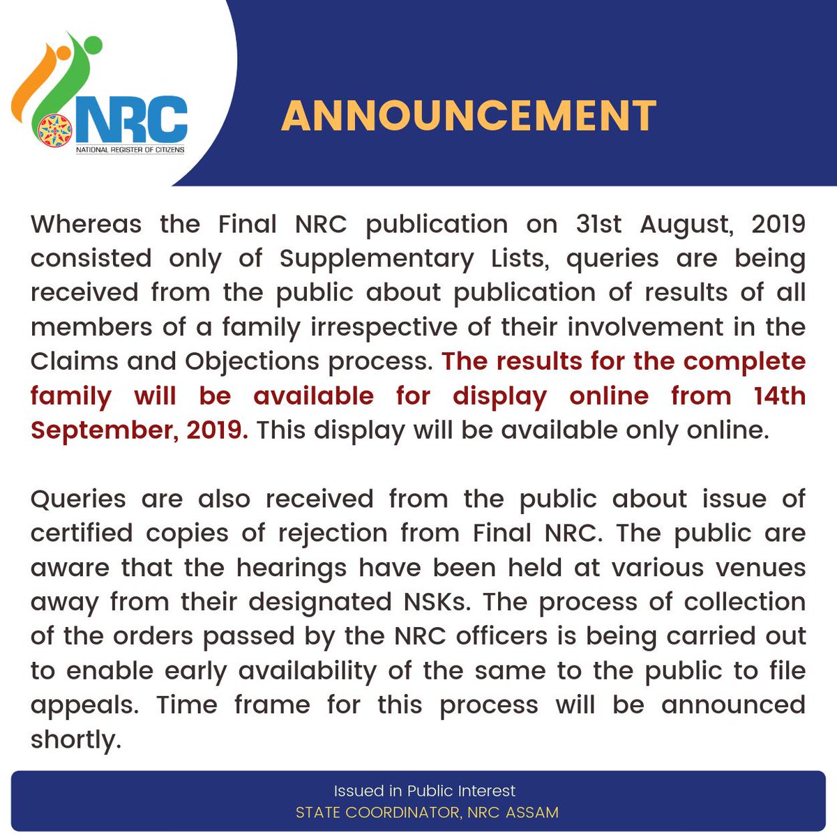 NRC Updation Assam tweet media