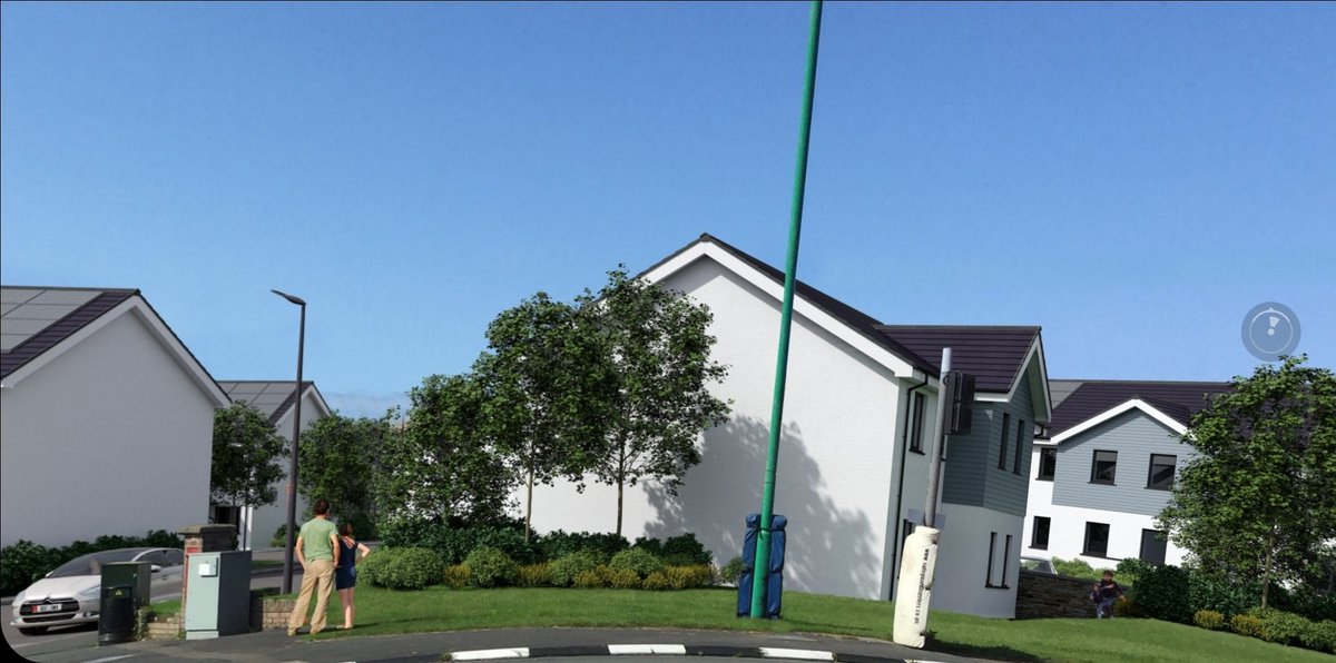 S100isleofman's tweet photo. #CastletownCommissioners are building new homes at school hill, which is great and needed but Do they have to build on Castletown Corner, looks like no more Grandstand or spectator spot for the #S100 https://t.co/Kt5QOcjN45