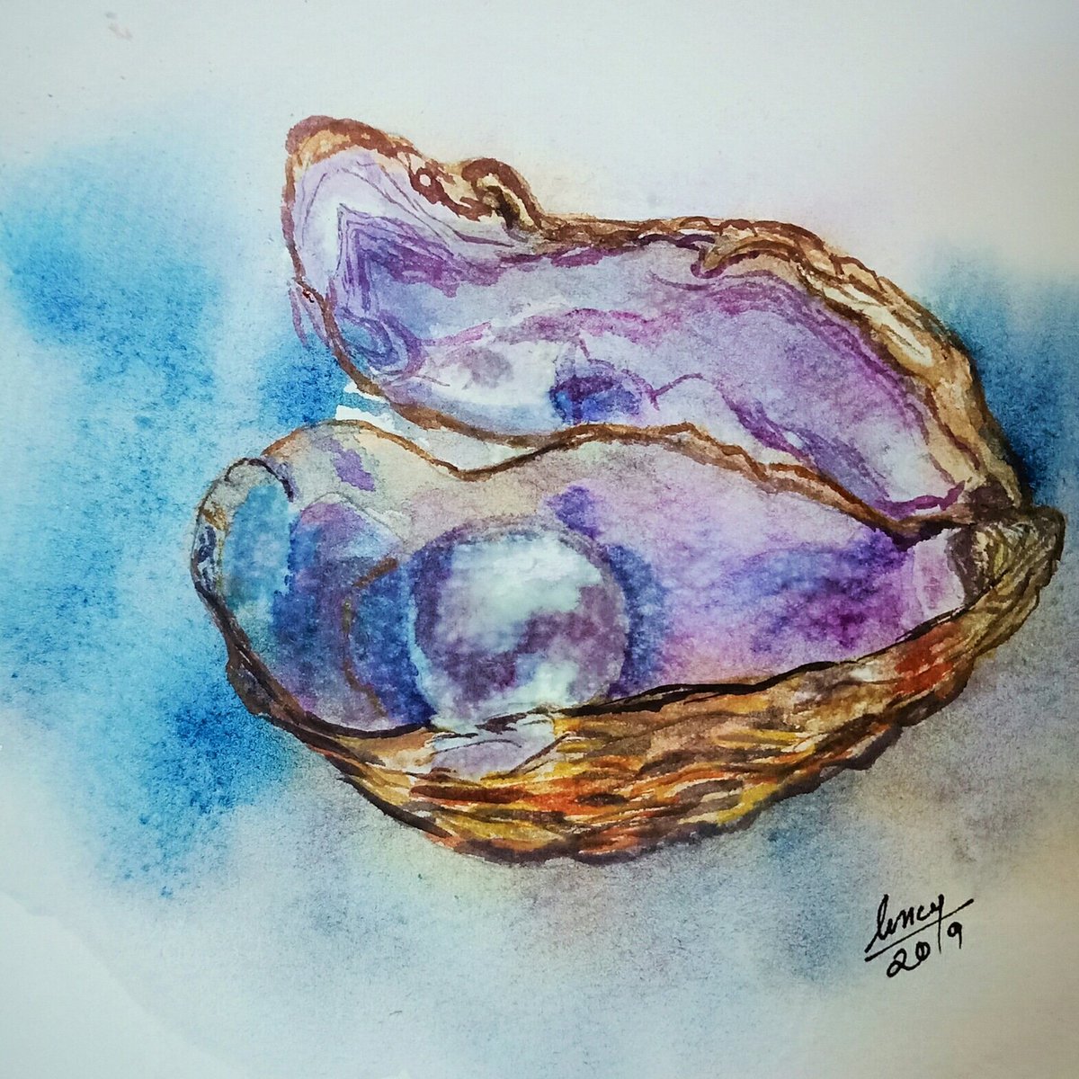 Watercolor.