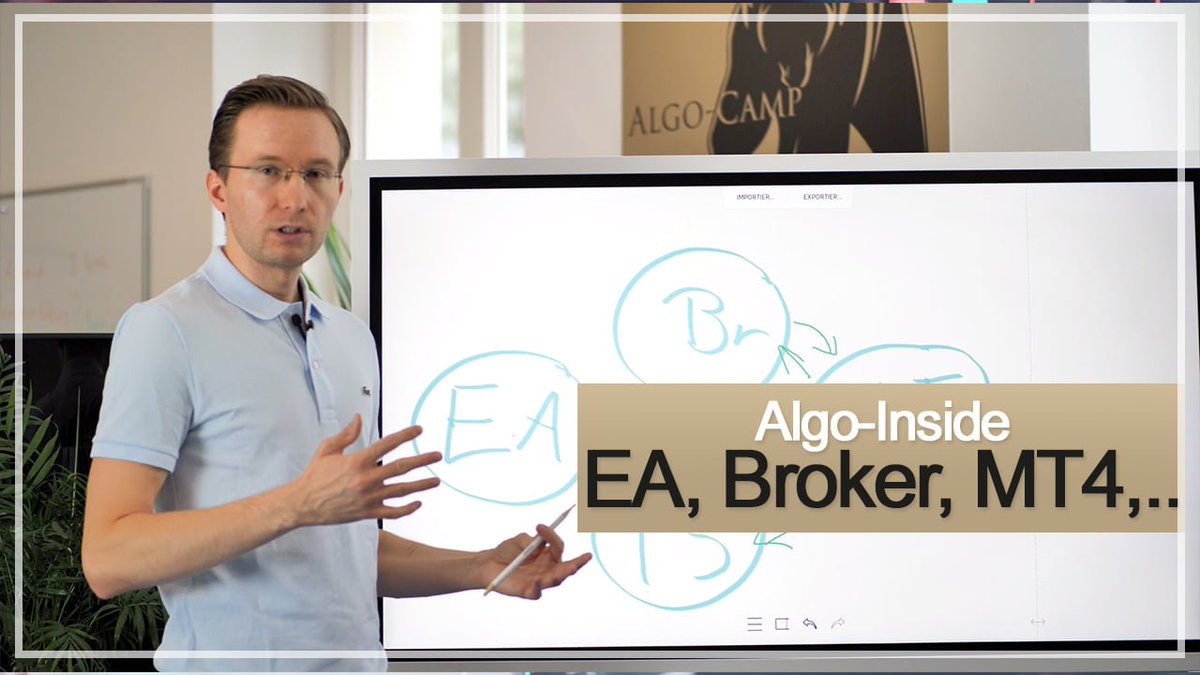 algo_camp's tweet photo. Die Begriffe kennen wir alle: #Handelssystem, #Expert #Advisor, #EA, #Server, #VPS, #Broker, #MetaTrader...
Aber was brauchen wir hier wirklich? Und wie kommunizieren die einzelnen Bausteine untereinander? ❓
▶️ Details gibt es hier: https://t.co/0RaWLs24XK https://t.co/yFZV11yYJE