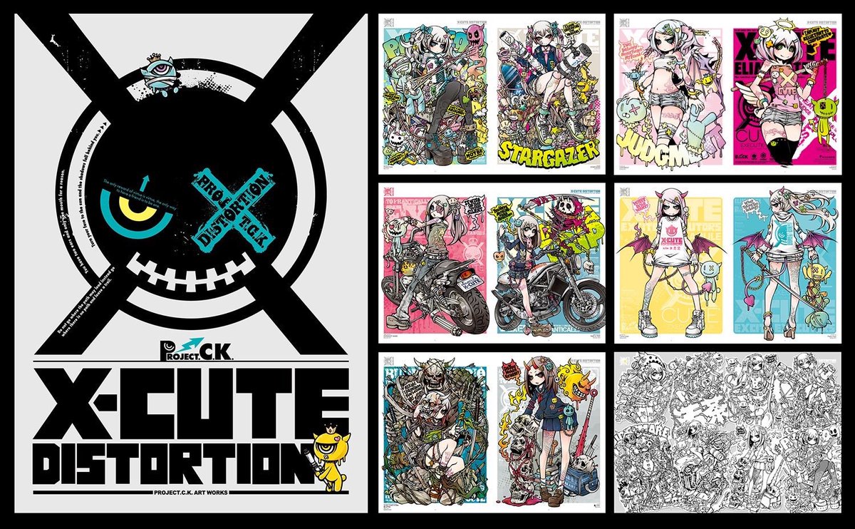 Thank you so much for following me!!
Project.C.K.[X-CUTE]
HP→https://t.co/ldLqaMUnRg      
blog→https://t.co/j4wwhVvfwB    
instagram→https://t.co/8pOUpFjydc    
通信販売→https://t.co/7CZkv7Bvee
画集販売→
https://t.co/K113gtDtUc
https://t.co/2kVATVwBbg 