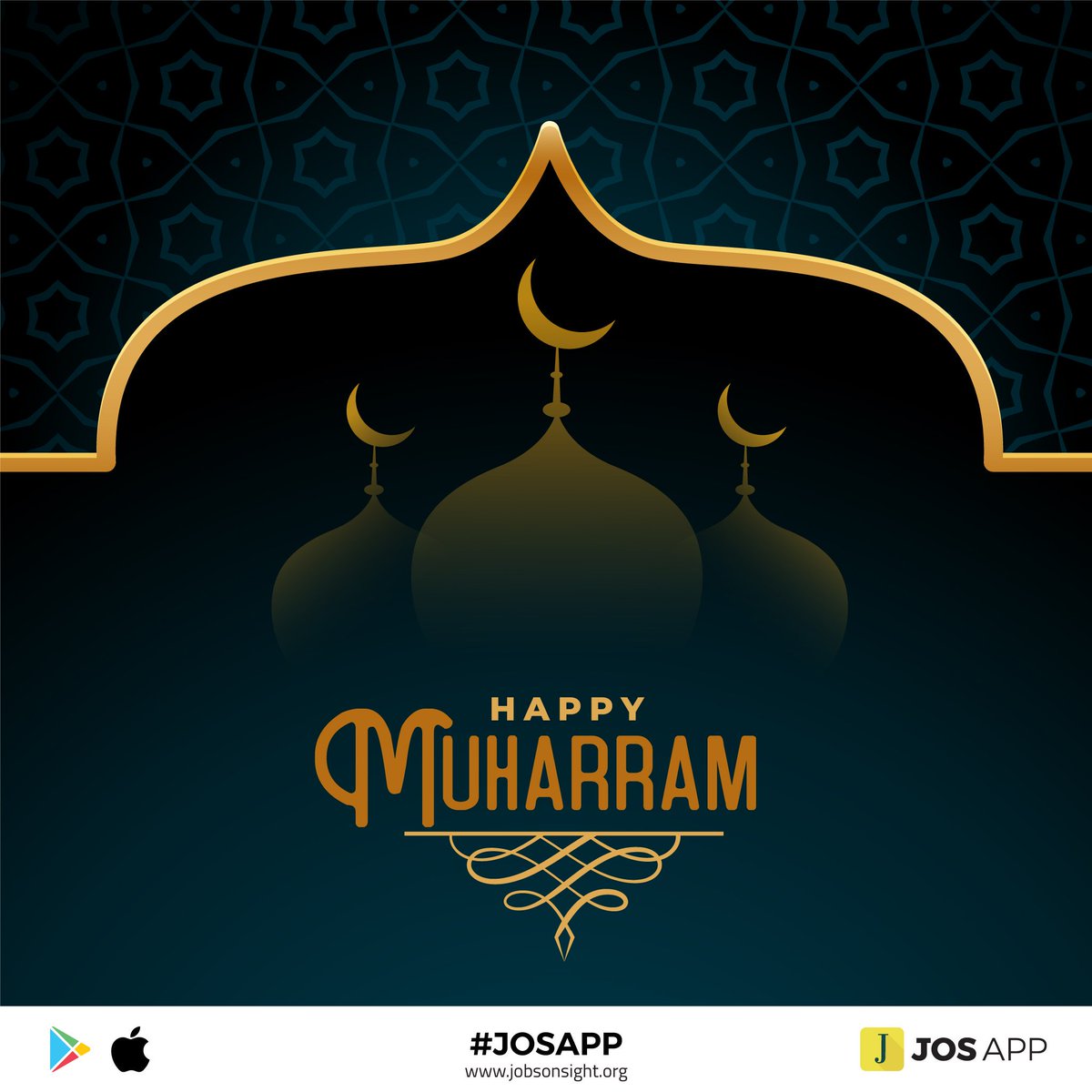 jobsonsight's tweet photo. May your new year be filled with peace, happiness, and joy
Happy Muharram !
#JOS #JOSAPP #Jobsonsight #HappyMuharram https://t.co/CmnxYyKJhN