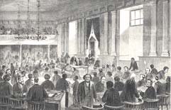 The Convention of 1868–69, dominated by Republicans, included ten African-American delegates out of ninety.