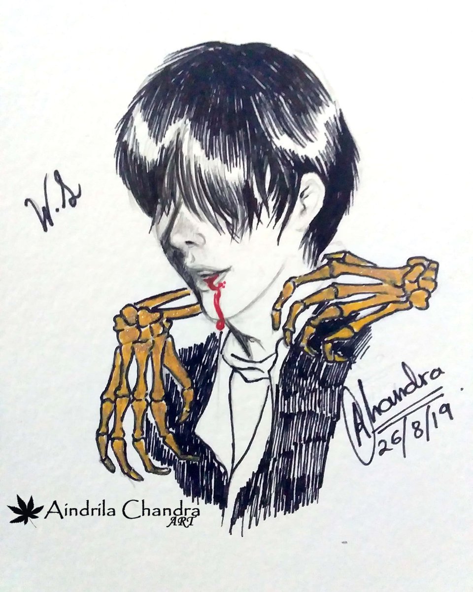Madarter666's tweet photo. @for__infinity Hi. I love your art and I actually started doing fanarts because I was inspired by your paintings. Since I mostly sketch and then add details I think those art supplies would be very useful. Good luck to everyone💜💜 https://t.co/UU2eeoI9pa