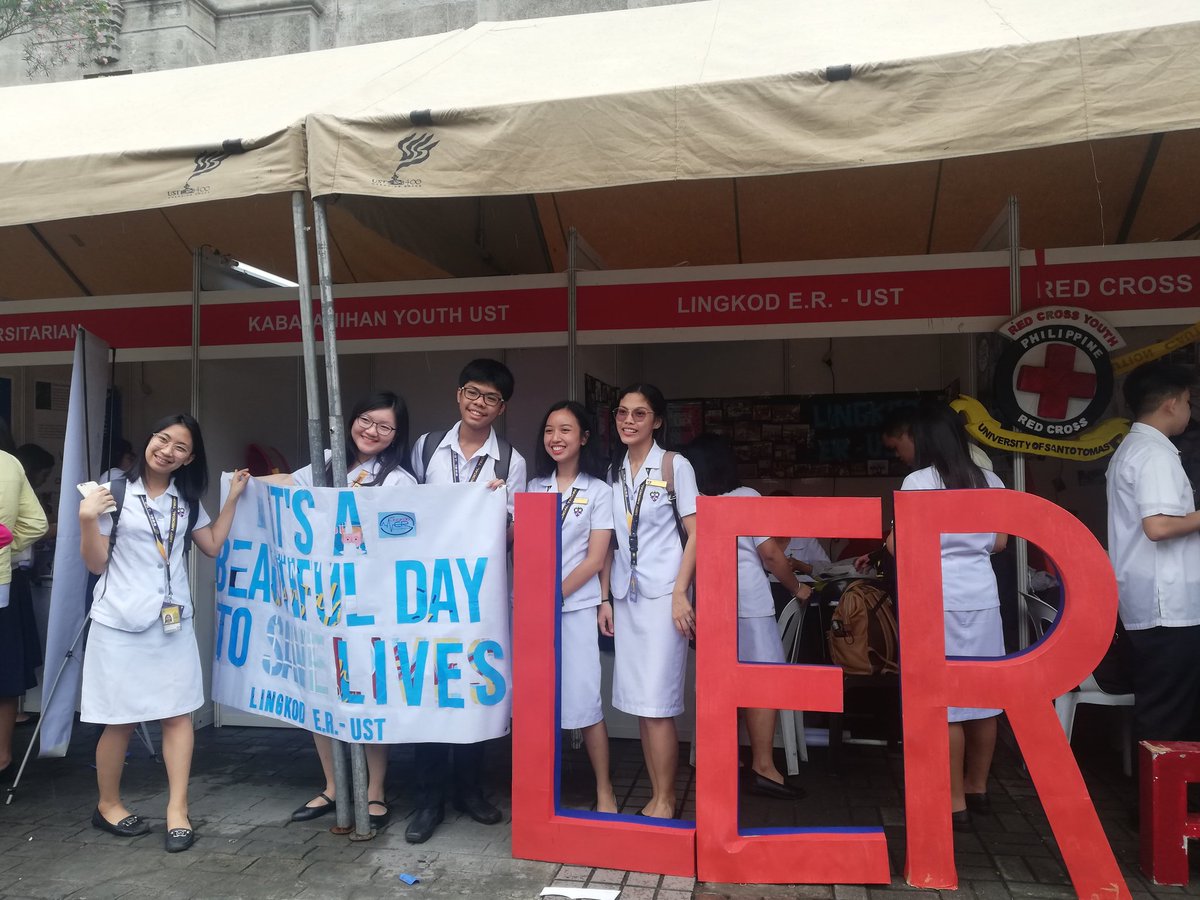 USTLingkodER's tweet photo. Day 1 of Recruitment 101 has started. Visit booth 29 and be part of Lingkod E.R. - UST. 

#LingkodBeyondBordERs 
#LINGKODER
#LER101
#UseYourLifetoSaveOtherLives
#LingkodER22years https://t.co/Nws4RHcryD https://t.co/ULOLnvkPMz