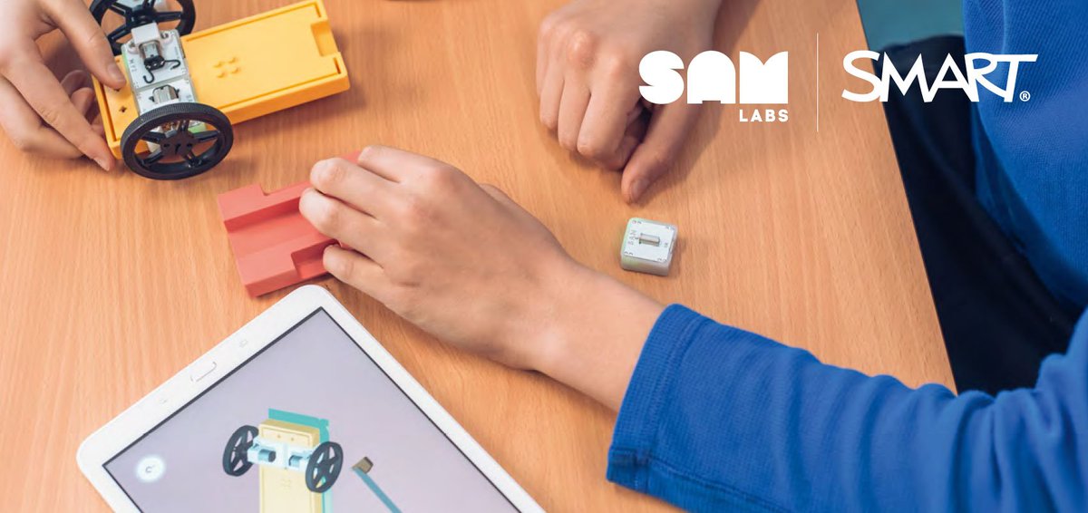 SMART_Tech_DE's tweet photo. Kennen Sie schon die #SMART_Coding_Kits von SAM Labs? Die Welt des Programmierens und unzählige kreative Möglichkeiten halten hiermit im Klassenzimmer Einzug. https://t.co/g8bg7z16MG https://t.co/VWhBWmJyRG