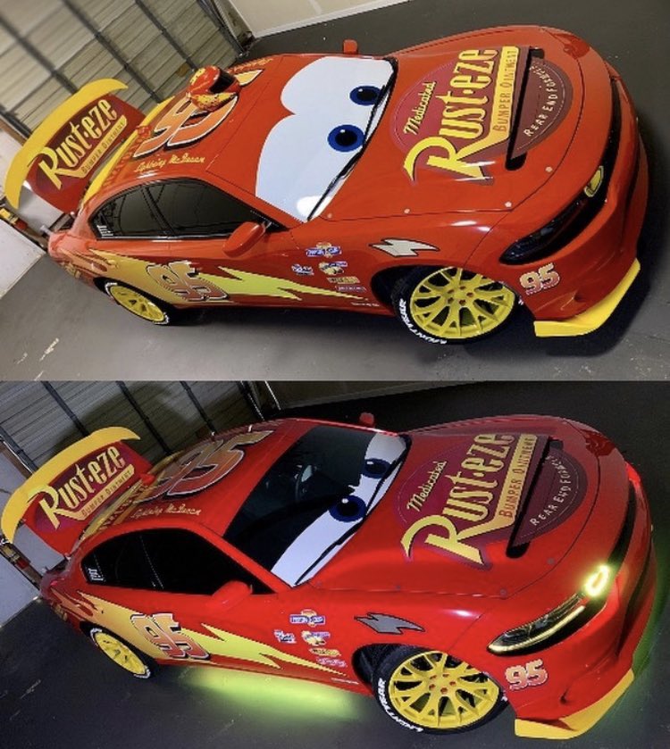 ElCapitan317's tweet photo. @WaltDisneyWorld my bro @iamnitty_  just had his scatpack wrapped.. show him some love https://t.co/SZJAtwZOoy
