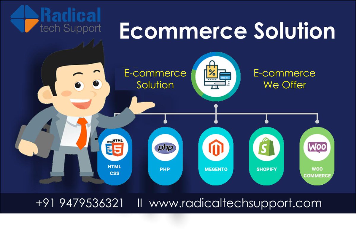 talk2rts's tweet image. #Radical_tech_support is a well-known #Ecommerce_Development_Company_in_Bhopal. We deliver excellent #Ecommerce_Development Services to our clients. We also offer Website Design Services, SEO Services, Digital Marketing Services Services at affordable price.
contact:9479536321
