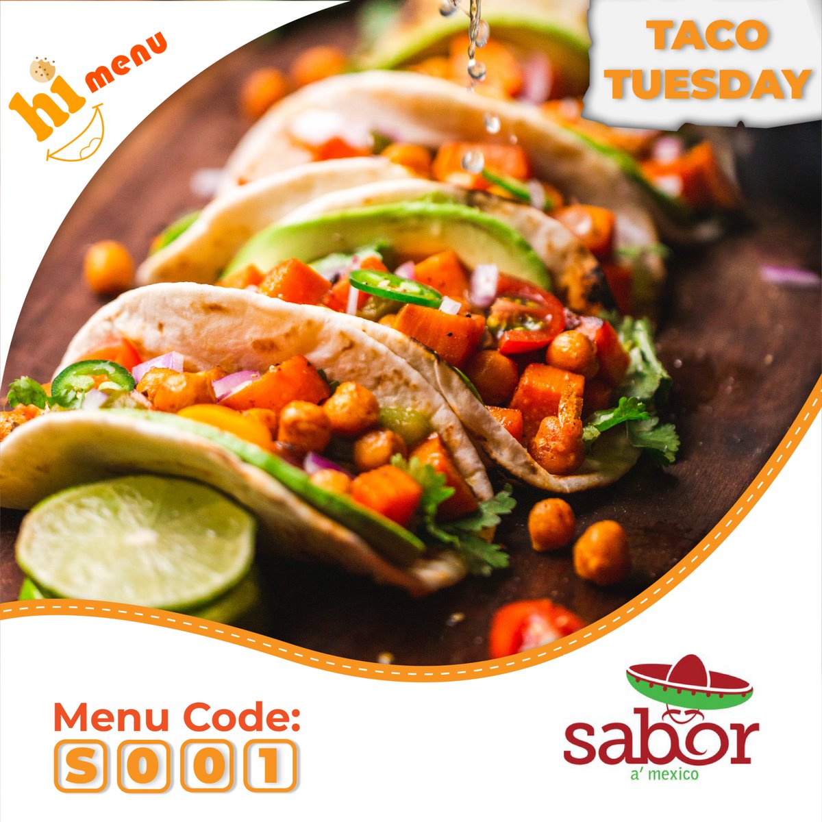 himenuke's tweet photo. It's Taco 🌮 Tuesday. Buy one Taco 🌮 and get 1 free at Sabor a' Mexico located  TRM and Two Rivers Mall. Download the HiMenu App. MENU CODE: S001 &amp; S002
#SaboramexicoKe #Tacos #TacoTuesday #taco #menuapp #sayhimenu #himenuke #himenu #himenuapp #menu #foodmenu #menudesigns https://t.co/mFOnTcUWI0