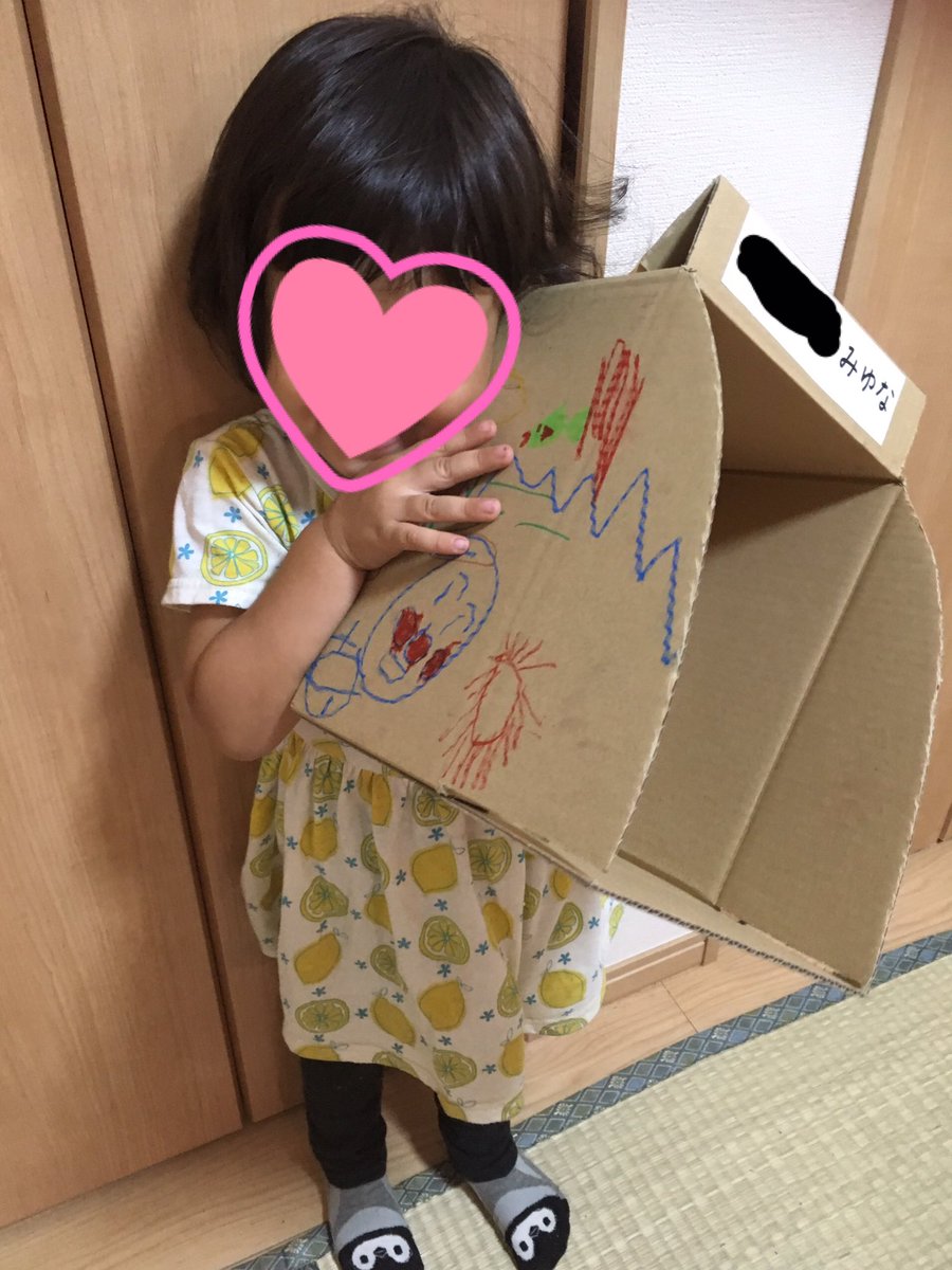 Die Spielgruppe in Miyunas Kindergarten ist in die 2. Runde. gestartet. Heute war die Verzierung der Schuhbox, die die Kinder nächstes Jahr benötigen, der Hauptprogrammpunkt.