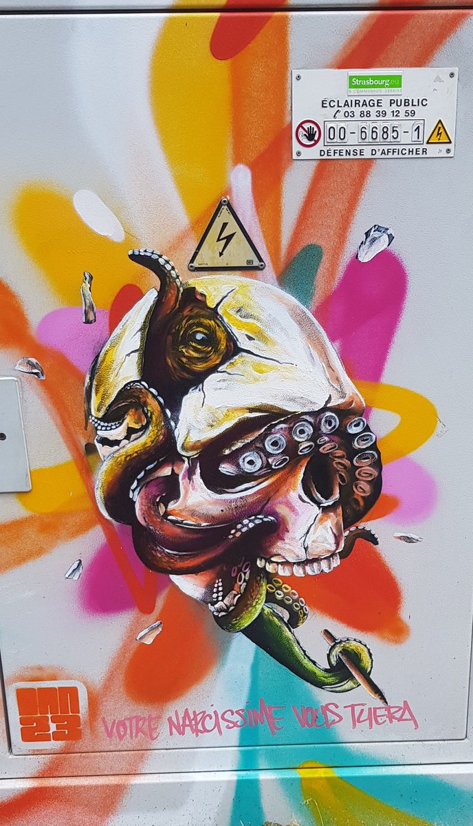 _c_o_n_t_a_c_t_'s tweet photo. #StreetArt #Urbanart #Strasbourg #ArtUrbain
#endangered species & #narcissism
2 pieces from #dan23 https://t.co/JcRqvUOwWH
