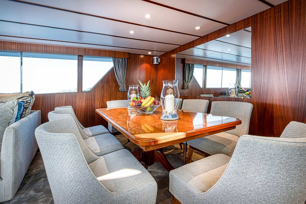 Vibieffe On Twitter Look How Our 910 Zone Slim Sofa And 430 Opera Small Chairs Perfectly Fit In A Custom Made Yacht Interior Design Thanks To Sifas For Designing This Luxury Yacht Interior